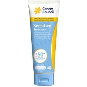 Cancer Council - Sensitive Sunscreen SPF 50+ 110ml