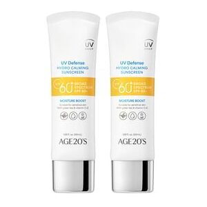 AGE20'S - UV Defense Hydro Calming Sunscreen Twin Pack 50ml x 2 pcs