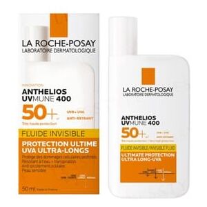La Roche-Posay - Anthelios UVmune 400 Fluide Invisible SPF 50+ 50ml