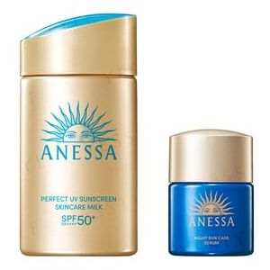Shiseido - Anessa Perfect UV Sunscreen Skincare Milk SPF 50+ PA++++ Trial Set b 2 pcs - NA 2024 Edition