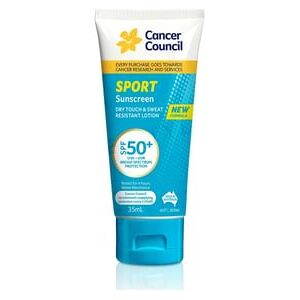 Cancer Council - Sport Sunscreen Dry Touch & Sweat Resistant Lotion SPF 50+