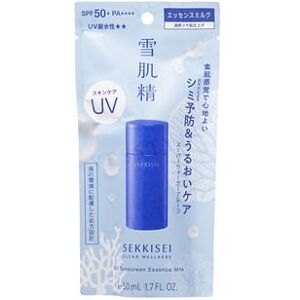 Kose - Sekkisei Clear Wellness UV Sunscreen Essence Milk SPF 50+ PA++++ 50ml