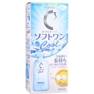 Rohto Mentholatum - Rohto C Cube Soft One Cool a Multi-Purpose Contact Lens Solution 500ml