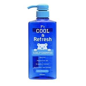 Cosme Station - P'S Cool & Refresh Scalp Shampoo 550ml