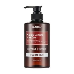 KUNDAL - Natural Caffeine Hair Care + Caffeine Shampoo - 3 Types White Musk