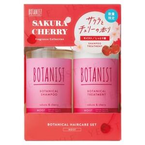 BOTANIST - Botanical Shampoo & Treatment Moist Set Sakura & Cherry Limited Edition 460ml+460g