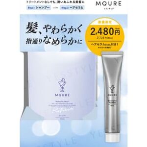 matsukiyo - MQURE Refresh & Moist Shampoo & Hair Serum Set 2 pcs