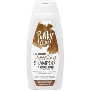 Punky Colour - 3-in-1 Color Depositing Shampoo + Conditioner Mochanificent 250ml