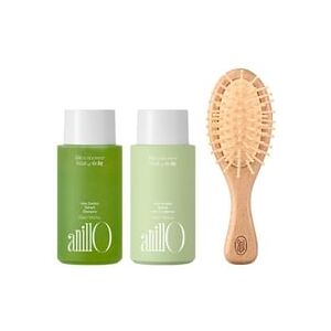 anillO - Lime Sunday Refresh Hair & Brush Mini Set 3 pcs