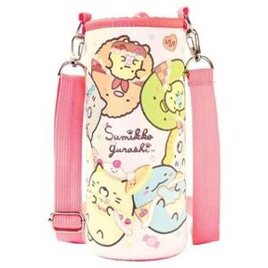 Sumikko Gurashi Insulated Bottle Cover / Pouch (Pink) One Size