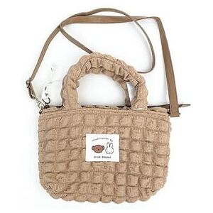 Miffy Wappen Series Shoulder Bag (Brown) One Size