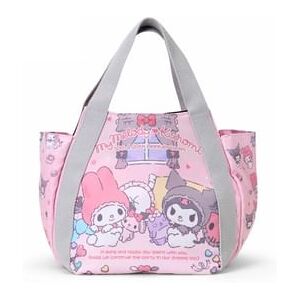 Sanrio My Melody & Kuromi Print Lunch Bag (My Melody 50th Anniversary & Kuromi 20th Anniversary) 38 x 21 x 22cm