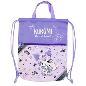 Kuromi Drawstring Backpack One Size