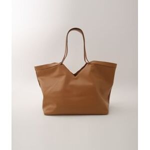 Pleather Tote Bag with Pouch