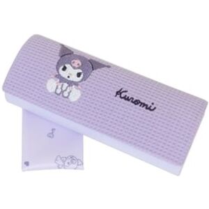 SANRIO Kuromi Eyeglasses Case with Cleaning Cloth One Size