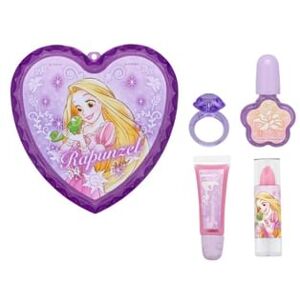 SHOBIDO - Disney Rapunzel Heart Case Cosmetic Set 5 pcs