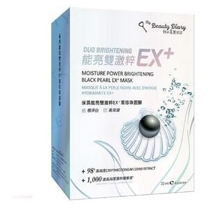 My Beauty Diary - Moisture Power Brightening Black Pearl EX+ Mask 6 pcs