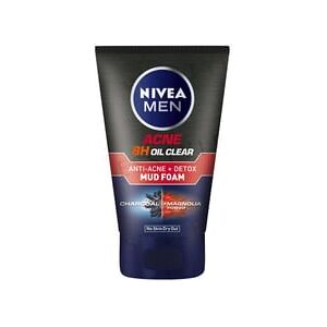1094538717 NIVEA - Men Acne 8H Oil Clear Mud Foam 100g