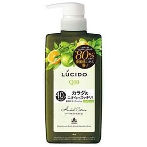 Mandom - Lucido Q10 Medicated Deodorant Body Wash Herbal Citrus 180ml