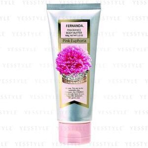 1034034161 Fernanda - Fragrance Body Butter Pink Euphoria Fresh Sweet From Juicy Fruits 100g