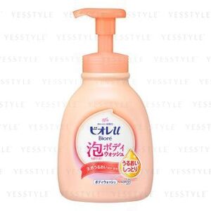 1077069073 Kao - Biore U Moisture Bubble Body Wash Floral Fruity - 600ml