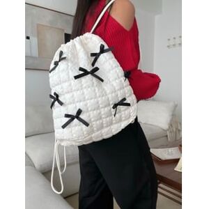 Bow Qulited Backpack