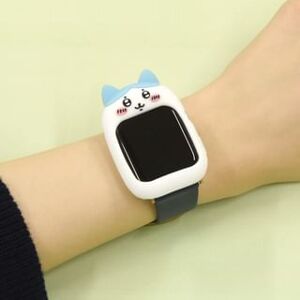 Chiikawa Apple Watch 41/40mm Silicone Case (Hachiware) One Size