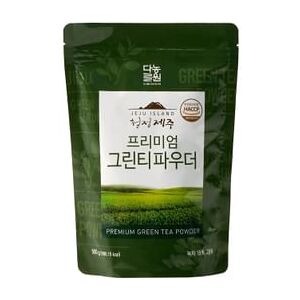 Clean Jeju Island Premium Green Tea Powder 500g