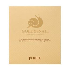 1052711101 PETITFEE - Gold & Snail Hydrogel Mask Pack 5pcs 30g x 5pcs