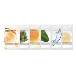 1076585439 Abib - Mild Acidic pH Sheet Mask Set - 6 Types Aqua Fit
