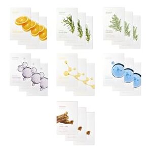 mixsoon - Daily Mask Pack 30 Sheets Bundle Set - 7 Types Tuesday Glass Skin