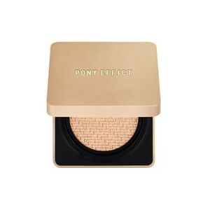 PONY EFFECT - Coverstay Cushion Foundation Pro Set - 3 Colors #01 Rosy Ivory