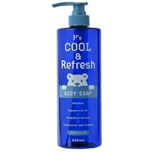 Cosme Station - P's Cool & Refresh Body Soap 800ml