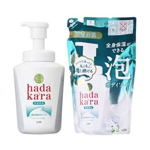LION - Hadakara Foam Body Soap Creamy Soap