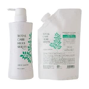 Cher-Couleur - Total Care Herb Series Herb Savon Body Soap Refill With Pump Container 500ml