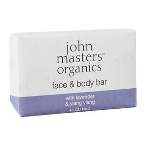 John Masters Organics - Face & Body Soap Bar With Lavender & Ylang Ylang 128g