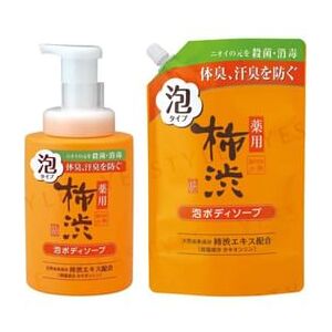 KUMANO COSME - Shikioriori Medicated Weak Acidic Persimmon Antiperspirant Foam Body Soap