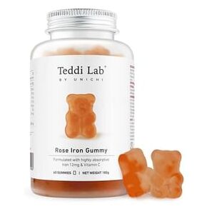 Teddi Lab Rose Iron Gummy 60 gummies