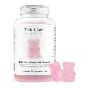 Teddi Lab Calcium Vitamin D3 Gummy 60 gummies