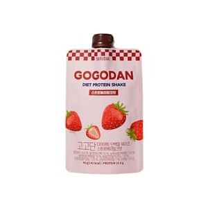 GOGODAN Diet Protein Shake Set - 4 types Strawberry Milk