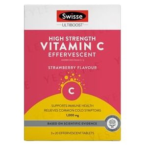 Ultiboost High Strength Vitamin C Effervescent 3 x 20 Effervescent Tablets