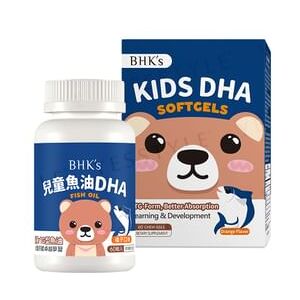 Kids DHA Fish Oil Chewable Softgel Orange Flavor 60 softgels