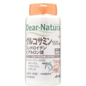 Dear-Natura Glucosamine Chondroitin Hyaluronic Acid 30 days 180 capsules