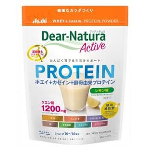 Dear-Natura Active Whey + Casein Protein Powder Lemon Flavor - 240g