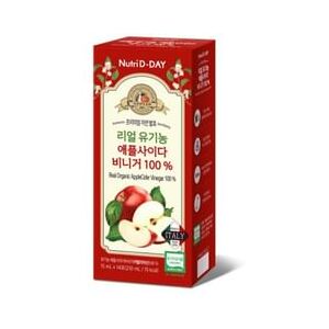 Real Organic Applecider Vinegar 100% 15ml x 14 sticks