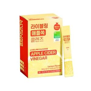 LIVELING Cleanse Apple Cider Vinegar - 2 Types Lemon Flavor