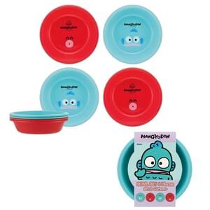 Sanrio Hangyodon Character Printed Food Container / Bowl Set Approx.D155×H48mm (per one)