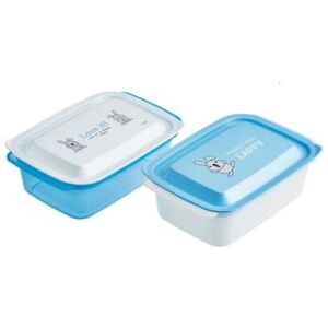 LAPPY Food Container 530ml (2 Pieces Set) One Size
