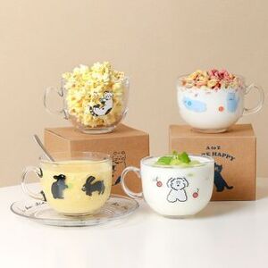 Romane Series Animal Glass Soup Bowl