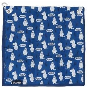 MOOMIN Quick Dry Hand Towel L with Carabiner One Size